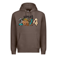 Coffee Western Senior 2024 cow Premium Hoodie - RanaPortraitStore