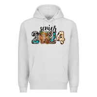 Dove Grey Western Senior 2024 cow Premium Hoodie - RanaPortraitStore
