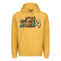 Mustard Western Senior 2024 cow Premium Hoodie - RanaPortraitStore