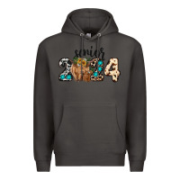 Smoke Western Senior 2024 cow Premium Hoodie - RanaPortraitStore