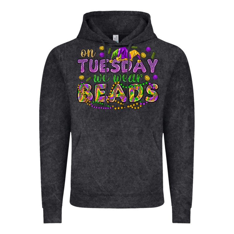 On Tuesday We Wear Beads Vintage Hoodie by HowdyJamesFarm | Teevron