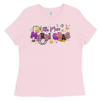 Bubblegum Pink little miss mardi gras Ladies Tee - texasbilliewilder