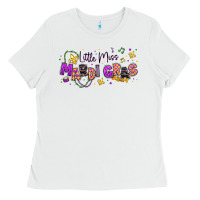 White little miss mardi gras Ladies Tee - texasbilliewilder