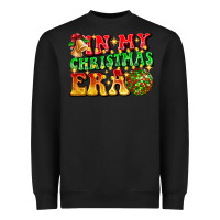 Black inmy christmas era Heavyweight Sweatshirt - CowhideDigitalArt