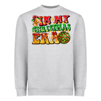Heather Grey inmy christmas era Heavyweight Sweatshirt - CowhideDigitalArt