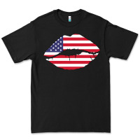 Black American lip Premium Tee - Bettercallsaul