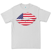 Dove Grey American lip Premium Tee - Bettercallsaul