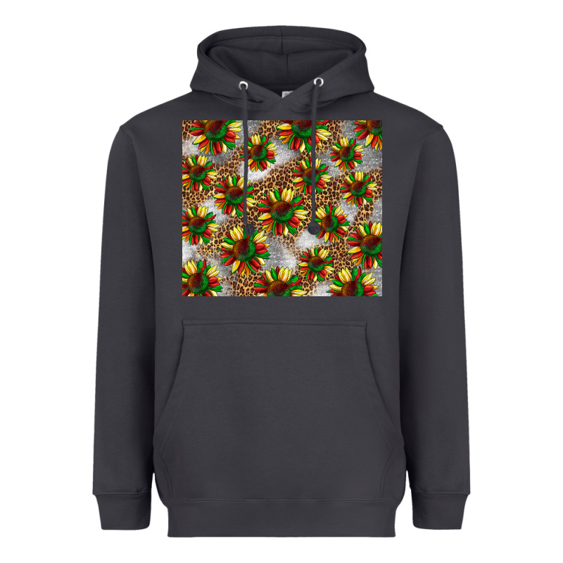 Juneteenth Sunflowers Heavyweight Hoodie by BarkalooDesign | Teevron