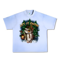 Grape Ice let it snow Urban Heavy Tee - CowGirlArtShop