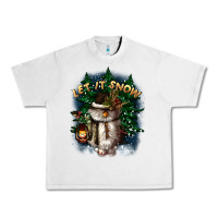 Lunar Rock let it snow Urban Heavy Tee - CowGirlArtShop