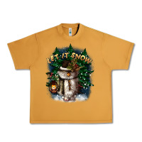 Peanut Butter let it snow Urban Heavy Tee - CowGirlArtShop