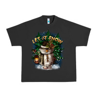 Pigment Black let it snow Urban Heavy Tee - CowGirlArtShop