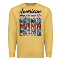 Antique Gold american mama Premium Sweatshirt - BarkalooDesign