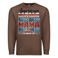 Chestnut american mama Premium Sweatshirt - BarkalooDesign