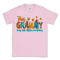Bubblegum Pink customized this grammy loves her little pumpkins Classic Tee - texasbilliewilder