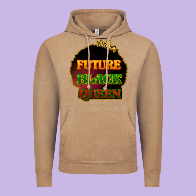 Future Black Queen Vintage Hoodie Designed By Howdyjamesfarm