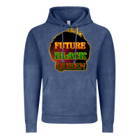 Vintage Denim Future black queen Vintage Hoodie - HowdyJamesFarm