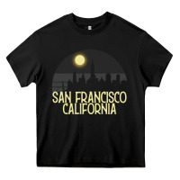 Black San Francisco California Heavy Core Tee - Bettercallsaul