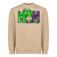Mushroom st patricks day mom gnome Heavyweight Sweatshirt - CowhideDigitalArt