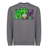 Storm st patricks day mom gnome Heavyweight Sweatshirt - CowhideDigitalArt