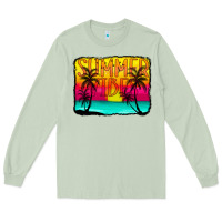 Matcha summer vibes Long Sleeve Tee - CowCowDesign
