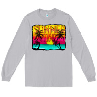 Moon Dust summer vibes Long Sleeve Tee - CowCowDesign