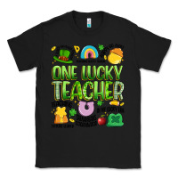 Black one lucky teacher lucky charm Classic Tee - Artiststas