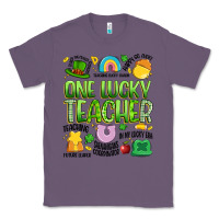 Lavender one lucky teacher lucky charm Classic Tee - Artiststas