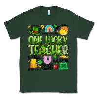 Sports Green one lucky teacher lucky charm Classic Tee - Artiststas