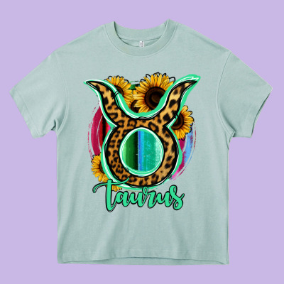 Taurus Zodiac Heavy Core Tee Designed By Bettercallsaul