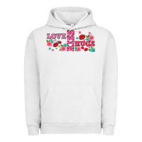 Pigment Lunar Rock floral love and kiss Urban Hoodie - AdoDesignShop