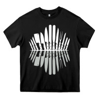 Black knife t  shirt knife collection knife collector t  shirt Heavy Core Tee - trangStudio