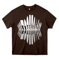 Chocolate Brown knife t  shirt knife collection knife collector t  shirt Heavy Core Tee - trangStudio