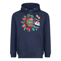 Navy western  pacu nurse medical instruments Heavyweight Hoodie - BarkalooDesign
