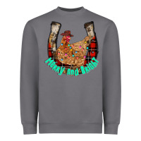 Storm horseshoe chicken Heavyweight Sweatshirt - CowhideDigitalArt