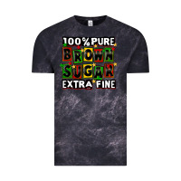Cloud Black 100 pure brown sugar extra fine Vintage Tee - CowGirlArtShop