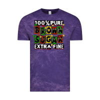Cloud Purple 100 pure brown sugar extra fine Vintage Tee - CowGirlArtShop