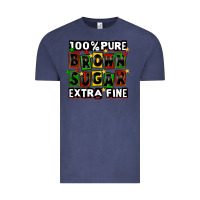 Vintage Denim 100 pure brown sugar extra fine Vintage Tee - CowGirlArtShop