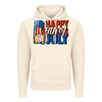 Vintage Artic Happy 4th of july gnome Vintage Hoodie - CowGirlArtShop