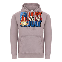 Vintage Zinc Happy 4th of july gnome Vintage Hoodie - CowGirlArtShop