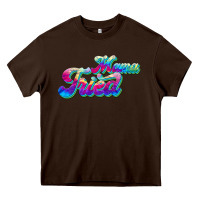 Chocolate Brown mama tried Heavy Core Tee - JahusDesignShop