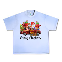 Grape Ice merry christmas truck gnomies Urban Heavy Tee - CowGirlArtShop