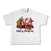 Lunar Rock merry christmas truck gnomies Urban Heavy Tee - CowGirlArtShop