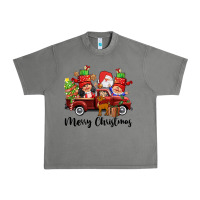 Tornado merry christmas truck gnomies Urban Heavy Tee - CowGirlArtShop