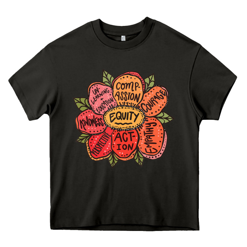 Equality Inclusion Diversity Equity Love Never Fails Teacher Heavy Core Tee by trangStudio | Teevron