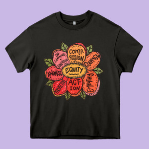Equality Inclusion Diversity Equity Love Never Fails Teacher Heavy Core Tee Designed By Trangstudio