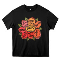Black Equality Inclusion Diversity Equity Love Never Fails Teacher Heavy Core Tee - trangStudio