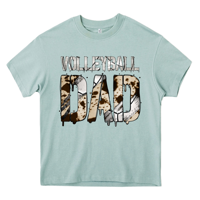 Volleyball Dad Heavy Core Tee by Bettercallsaul | Teevron