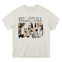 Cream Volleyball Dad Heavy Core Tee - Bettercallsaul