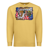 Antique Gold 1776 4th of july background Premium Sweatshirt - BarkalooDesign